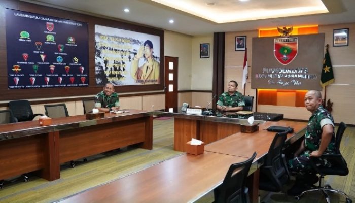 Kapoksahli Pangdam Hasanuddin Ikuti Rakor Nasional Pengendalian Karhutla 2026