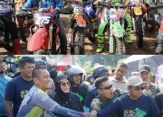 1.130 Rider Ramaikan Trail Adventure Explore Bumi Batara Guru di HUT ke-23 Luwu Timur