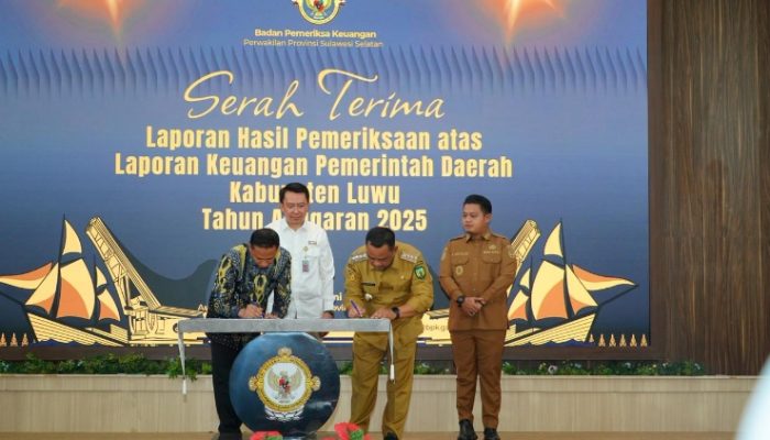 Luwu Kembali Raih WTP dari BPK RI, Catat Rekor 11 Tahun Berturut-turut