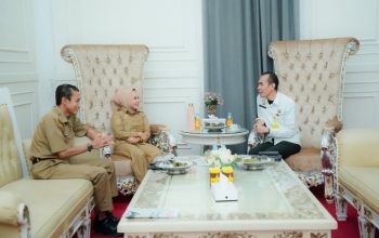 Pamit Bertugas ke Gorontalo, Kepala Kantor Pertanahan Palopo Temui Walikota