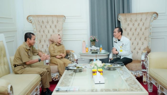 Pamit Bertugas ke Gorontalo, Kepala Kantor Pertanahan Palopo Temui Walikota