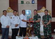 Danrem 141 Toddopuli dan Bupati Luwu Letakkan Batu Pertama Pembangunan Koramil Belopa
