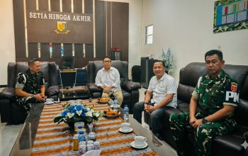 Perkuat Kemitraan Antar Lembaga Ketua PWI SulSel Terpilih, Suwardi Thahir, Silaturahmi Ke Pomdam XIV Hasanuddin