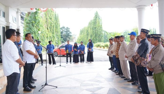 Bupati Luwu Lepas 31 Peserta Kontingen PENAS XVII ke Gorontalo