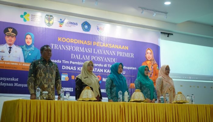 Posyandu Era Baru Belum Optimal, Ketua TP PKK LuwuPerkuat Transformasi Layanan Primer