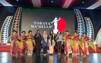Luwu Tampilkan Tari Pajjaga Baine di Toraya Ma’gellu’ 2026, Promosikan Warisan Budaya Daerah