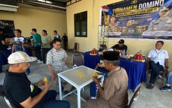 192 Pasang Peserta Ramaikan Turnamen Domino Kapolres Luwu Utara Cup III