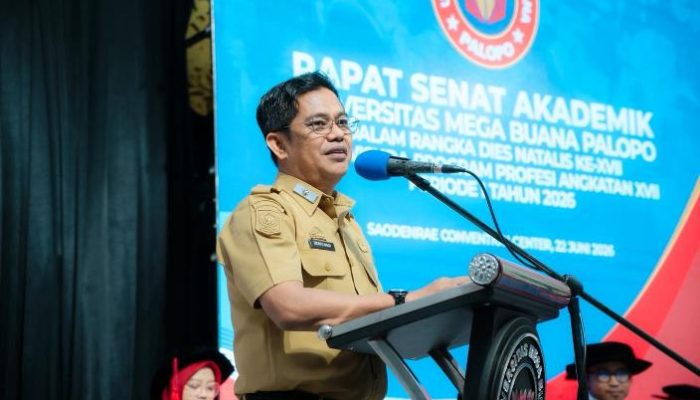 Pj Sekda Palopo Hadiri Dies Natalis XVII UMB, 692 Tenaga Profesional Resmi Diwisuda