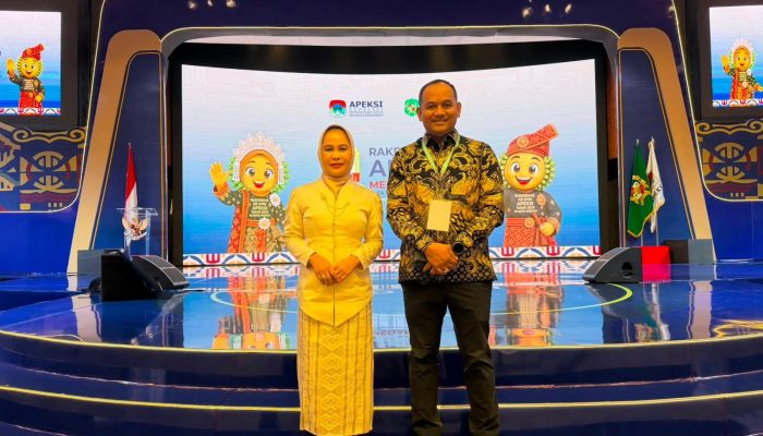Didampingi Wakil Wali Kota, Naili Trisal Ikuti Rakernas XVIII APEKSI di Kota Medan