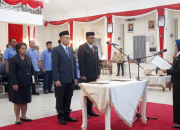 Lantik Pj Sekda dan Direktur Perumda TM, Walikota Palopo : Segera Benahi Pelayanan Air Bersih
