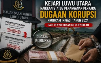 Naik ke Tahap Penyidikan, Kejari Luwu Utara Dalami Dugaan Korupsi Program Irigasi Tahun 2024