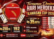 Berburu Hadiah Rp35 Juta! Turnamen Domino KAWASAN Cup 2026 Siap Ramaikan HUT ke-81 RI di Masamba