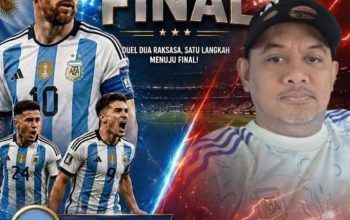 Ome Yakin Argentina Singkirkan Inggris, La Albiceleste Lolos ke Final Skor 1 : 0
