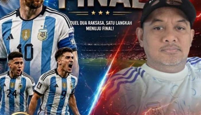 Ome Yakin Argentina Singkirkan Inggris, La Albiceleste Lolos ke Final Skor 1 : 0