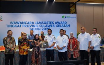 Bupati Luwu Paparkan Strategi Universal Coverage BPJS Ketenagakerjaan di Jamsostek Award Sulsel 2026