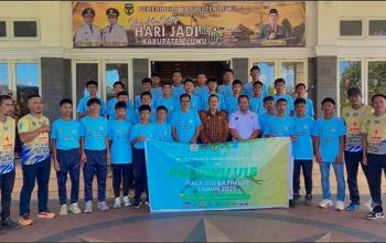 Sekda Luwu Lepas Tim Sepak Bola U-15 ke Kejuaraan Tingkat Provinsi Sulsel