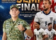 Jelang Argentina vs Inggris, Dandim 1403 Palopo Yakin The Three Lions Melaju ke Final