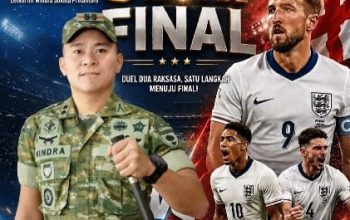 Jelang Argentina vs Inggris, Dandim 1403 Palopo Yakin The Three Lions Melaju ke Final