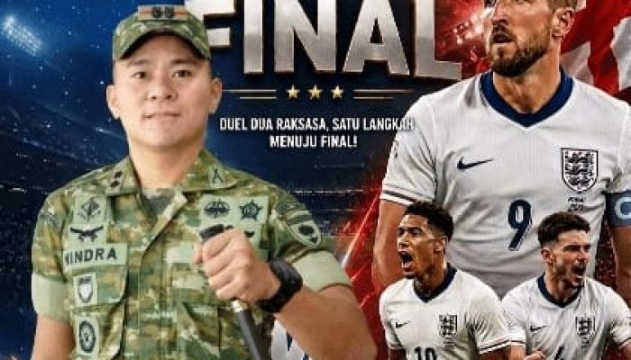 Jelang Argentina vs Inggris, Dandim 1403 Palopo Yakin The Three Lions Melaju ke Final