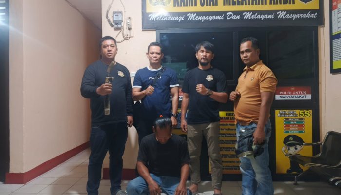Kejar Korban Sambil Mengacungkan Parang, Petani di Tanalili Ditangkap Polisi dalam Operasi Pekat Lipu 2026