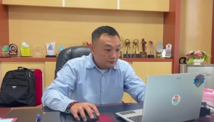 Hari Pertama Berkantor, Steven Hamdani Satukan Visi Jajaran Perumda Tirta Mangkaluku