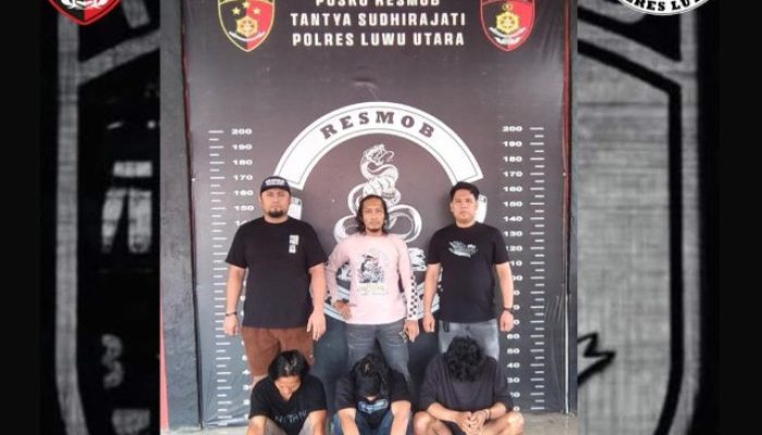 Kurang dari 24 Jam, Tim URC Satreskrim Polres Luwu Utara Ringkus Tiga Pelaku Pengeroyokan di Baebunta