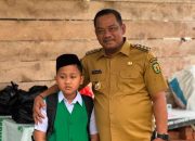 Hari Pertama Sekolah, Bupati Luwu Beri Teladan Lewat Gerakan Ayah Mengantar Anak