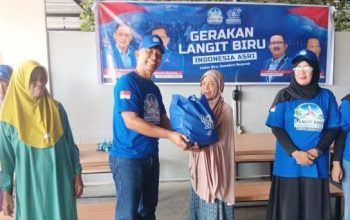 HUT ke-25 Demokrat, DPC Luwu Utara Salurkan 150 Paket Sembako untuk Warga Kurang Mampu