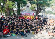Sambut HUT ke-81 RI, LDII Sulsel dan SPN Batua Gelar Kerja Bakti Nasional di TMP Panaikang