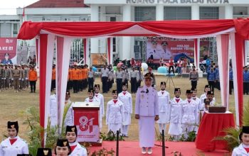 Momentum HUT RI ke-81, Wali Kota Palopo Pimpin Upacara di Lapangan Pancasila