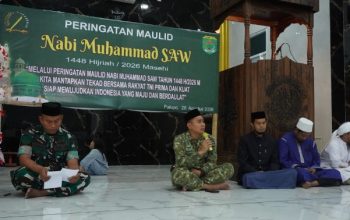 Kodim 1403 Palopo Gelar Maulid Nabi, Dandim Ajak Prajurit Perkuat Iman dan Pengabdian