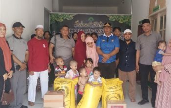 Jumat Berkah, Polsek Wara Utara dan Rumah Makan Rakyat Gratis Berbagi ke Panti Asuhan