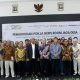 Adik Presiden Prabowo  Hasyim Djojohadikusumo Hadiri Pengukuhan Pokja Newsroom Jaga Desa