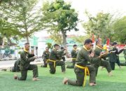 Prajurit Kodim 1403 Palopo Asah Kemampuan Bela Diri Melalui Latihan Pencak Silat Militer