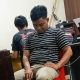 Status Terlapor, Diruangan Penyidik Reski Halim Terlihat Tertunduk