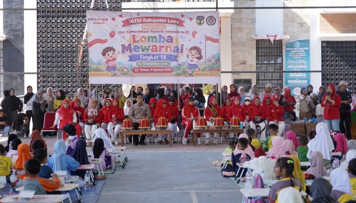 Bunda PAUD Luwu Dorong Kreativitas Anak dan Perkuat Pendidikan Usia Dini