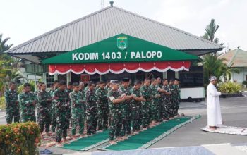 Memohon Hujan di Tengah Kemarau, Kodim 1403/Palopo Gelar Sholat Istisqa