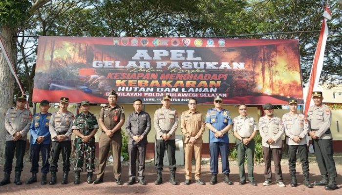 Pemkab Luwu Perkuat Kesiapsiagaan Hadapi Ancaman Karhutla di Musim Kemarau