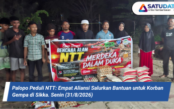 Palopo Peduli NTT: Empat Aliansi Salurkan Bantuan untuk Korban Gempa di Sikka