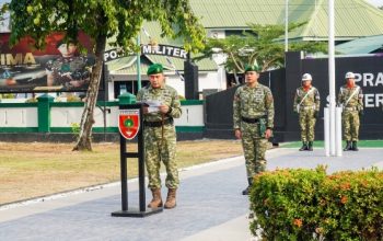 Kodim 1403/Palopo Peringati Haornas ke-43, Dandim Tekankan Pentingnya Kebugaran Prajurit