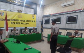 Breakingnews : Oknum Anggota Polres Palopo Aipda GN Dijatuhi PTDH dalam Sidang Kode Etik