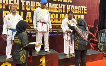 Sertu Beni Sesean Raih Juara 3 Karate Piala Panglima TNI, Harumkan Nama Kodim 1403/Palopo