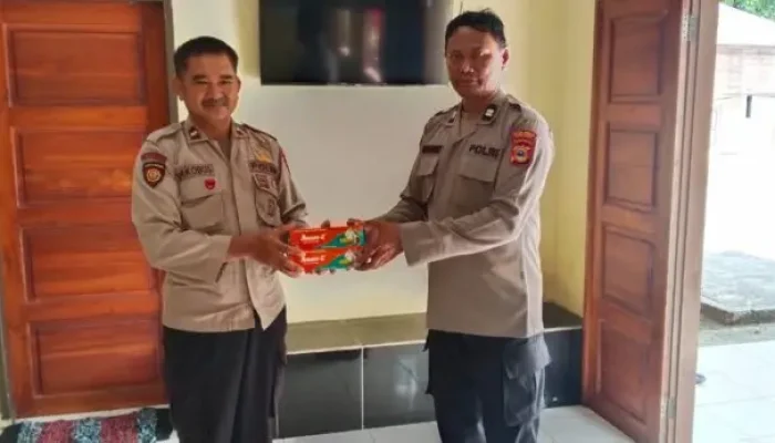Sidokkes Polres Palopo Salurkan 2 Box Vitamin untuk Personel Polsek Telluwanua