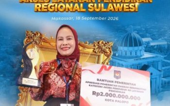 Wali Kota Palopo Raih Prestasi Terbaik I Akses Pendidikan, Pemerintah Pusat Kucurkan Rp2 Miliar
