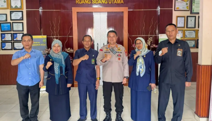 Kapolres Palopo Silaturahmi ke Pengadilan Agama, Perkuat Sinergitas Antarlembaga
