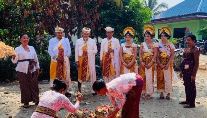 Dari Melaspas hingga Ngenteg Linggih, Keluarga AIPDA Wirabuana Rayakan Momen Sakral