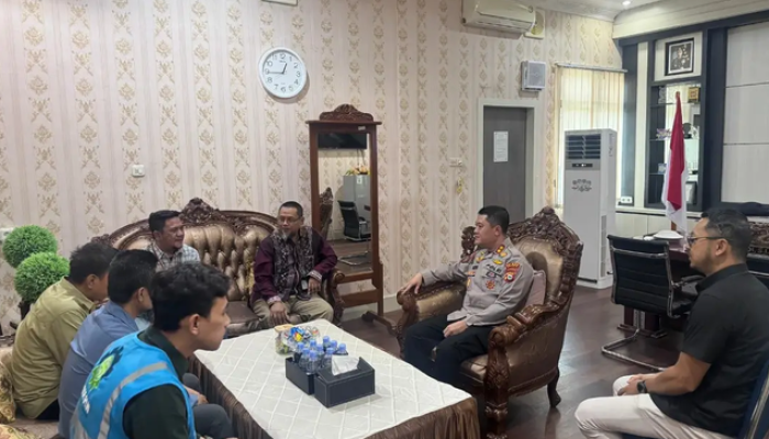 Kapolres Palopo Terima Silaturahmi Manager PLN UP3, Perkuat Sinergi Pelayanan Publik