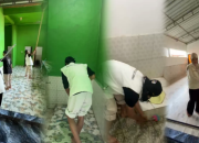 Hari Pertama KKN-R Kecamatan Bone-Bone, Posko Desa Muktisari Lakukan Jumat Bersih