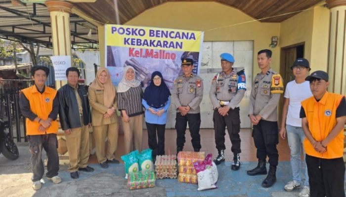 Saat Warga Tertimpa Musibah, Polsek Tinggimoncong Hadir Bawa Kepedulian
