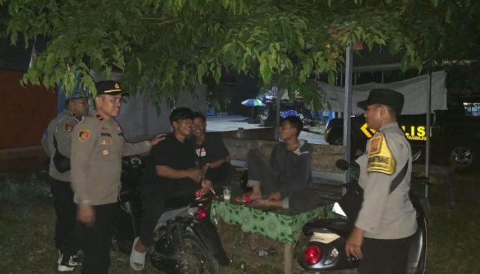 Patroli KRYD, Polsek Sukamaju dan Forkopimcam Sisir Titik Rawan
